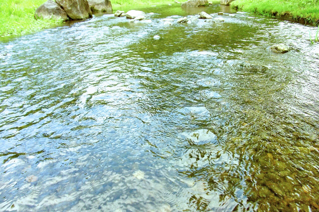 水の癒し効果　音と映像編